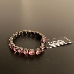 Express Pink Gemstone Bracelet